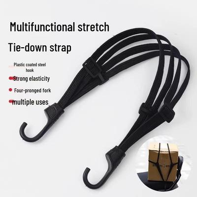 Motorcycle Bungee Cord Strap: Secure Rear Seat with Elastic Tie-Down