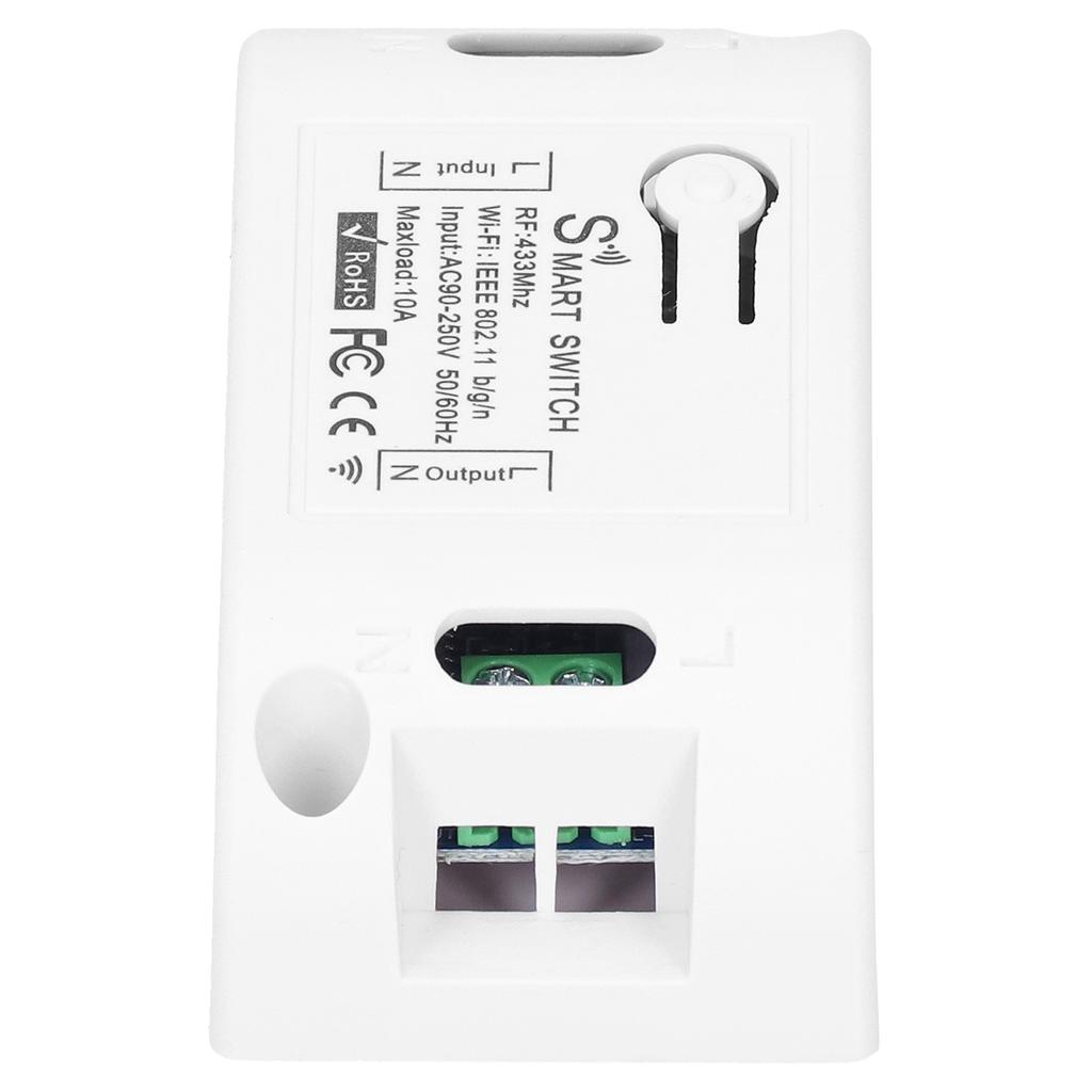 KR2201W‑4 APP Wireless Remote Control 433Mhz Wifi Timing Switch Controller for Light 90‑250V