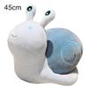 Plush Doll Pleasing Meticulous Workmanship PP Cotton Snail Doll Plush Toy for Sofa Decoration