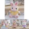 Adorable Plush Rabbit Keychain Cute Plush Toy Doll With Soft Pp Cotton Filling