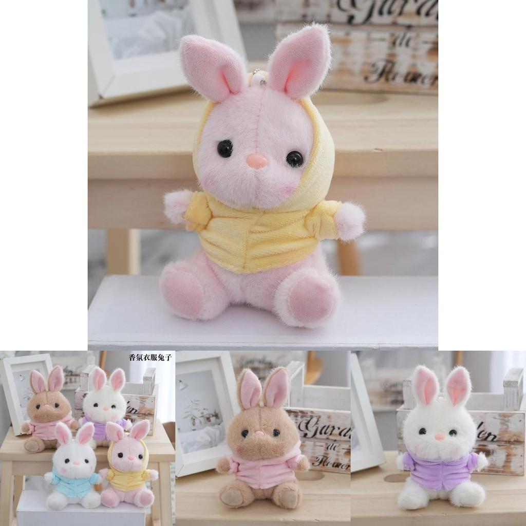 Adorable Plush Rabbit Keychain Cute Plush Toy Doll With Soft Pp Cotton Filling