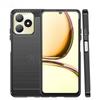 For Realme Note 50 Case Bumper Anti-knock Soft Silicone Carbon Fiber Back Cover For Realme Note 50 Case For Realme Note 50 Case