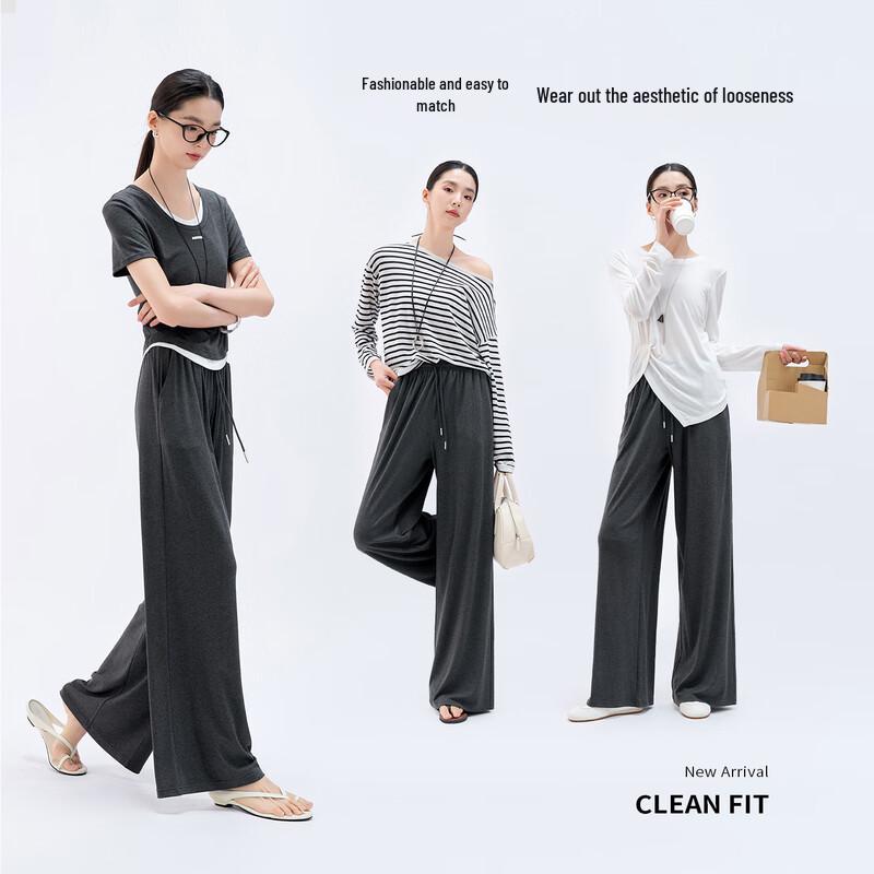 YERAD Women's Loose Straight-Leg Casual Sweatpants