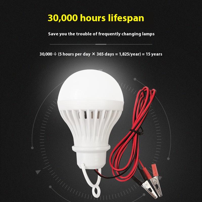 1 Piece Diy Accessories Led Light Bulb Dc 12V 3W 5W 7W With 1.2M Wire Led Lamp For Home Decoration