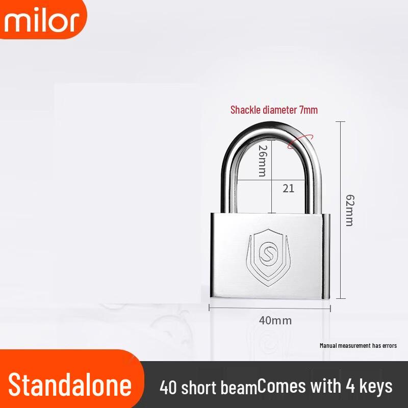 

AVADEN Outdoor Stainless Steel Padlock (40mm Short Shackle)