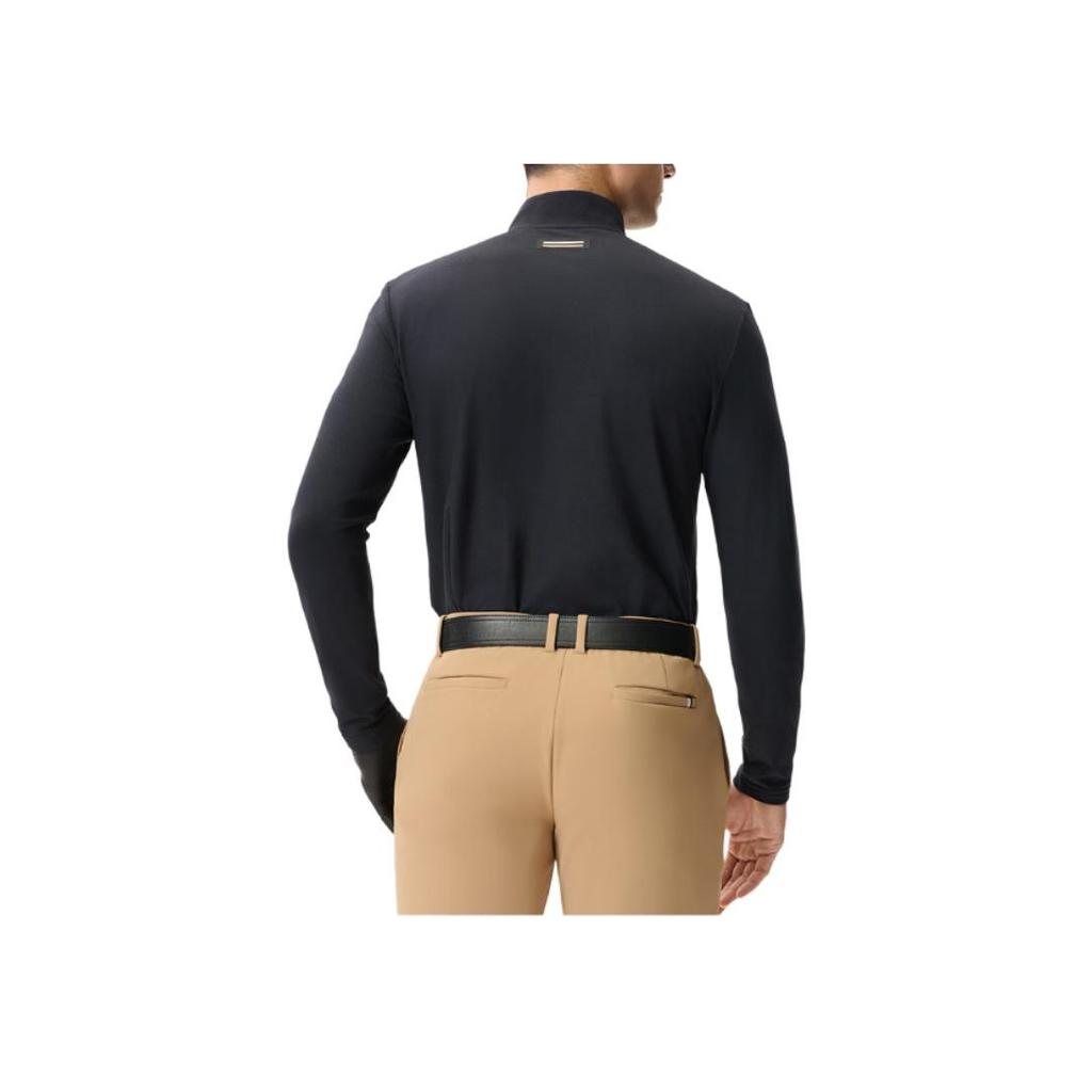 New FILA T Shirts Men's Pitch Black A11M515205FBK