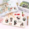 Spy X Family Anime Stickers: Loid, Yor, Anya for Journals and DIY Décor