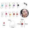 50pcs Eyeglasses Chain Rubber Connector Spectacle Frame Connector Retainer for Sunglasses Holder Chain Necklace Accessories