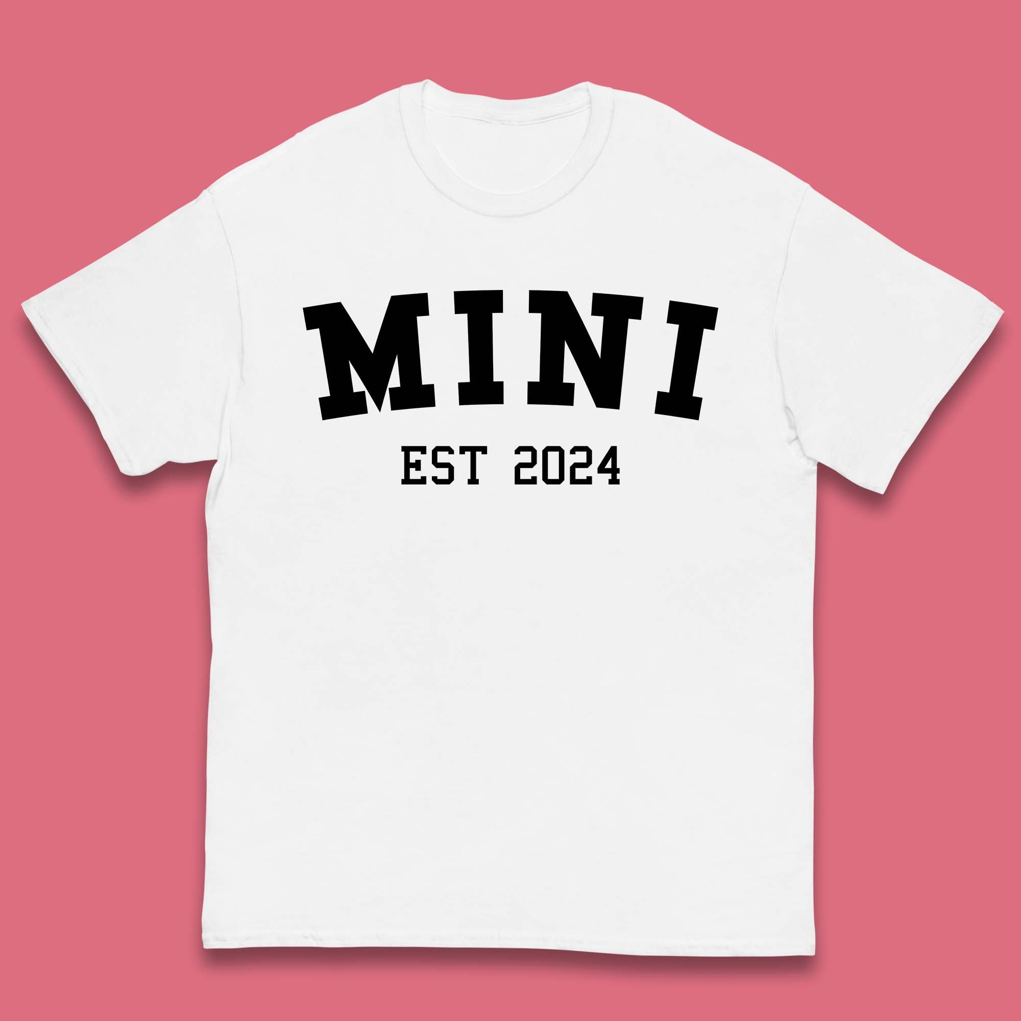 Personalized Mummy Mini Mother s Day Kids T-Shirt 150