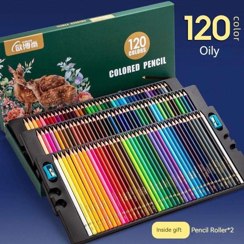 

Профессиональные цветные масляные карандаши, 48/72/120/150/200 цветов, свинцовые акварельные карандаши для рисования с сумкой для хранения, набор товаров для рукоделия