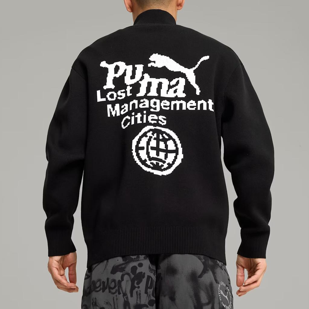 Puma x LMC Full-Zip Jacket Black Men Outerwear 626566-01
