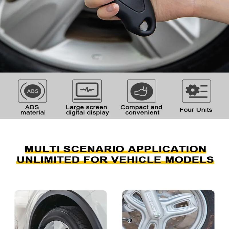 New Tire Pressure Gauge Backlight High Precision Digital Tire Pressure Monitoring Car Tyre Air Pressure Gauge Meter LCD Display