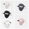 Sunscreen Face Scarf Ice Silk Mask Summer Face Gini Mask Breathable Face Cover  Sports