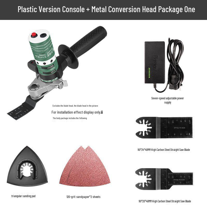 Angle Grinder Conversion Head: Multifunctional Woodworking Trimmer & Cutting Machine Adapter