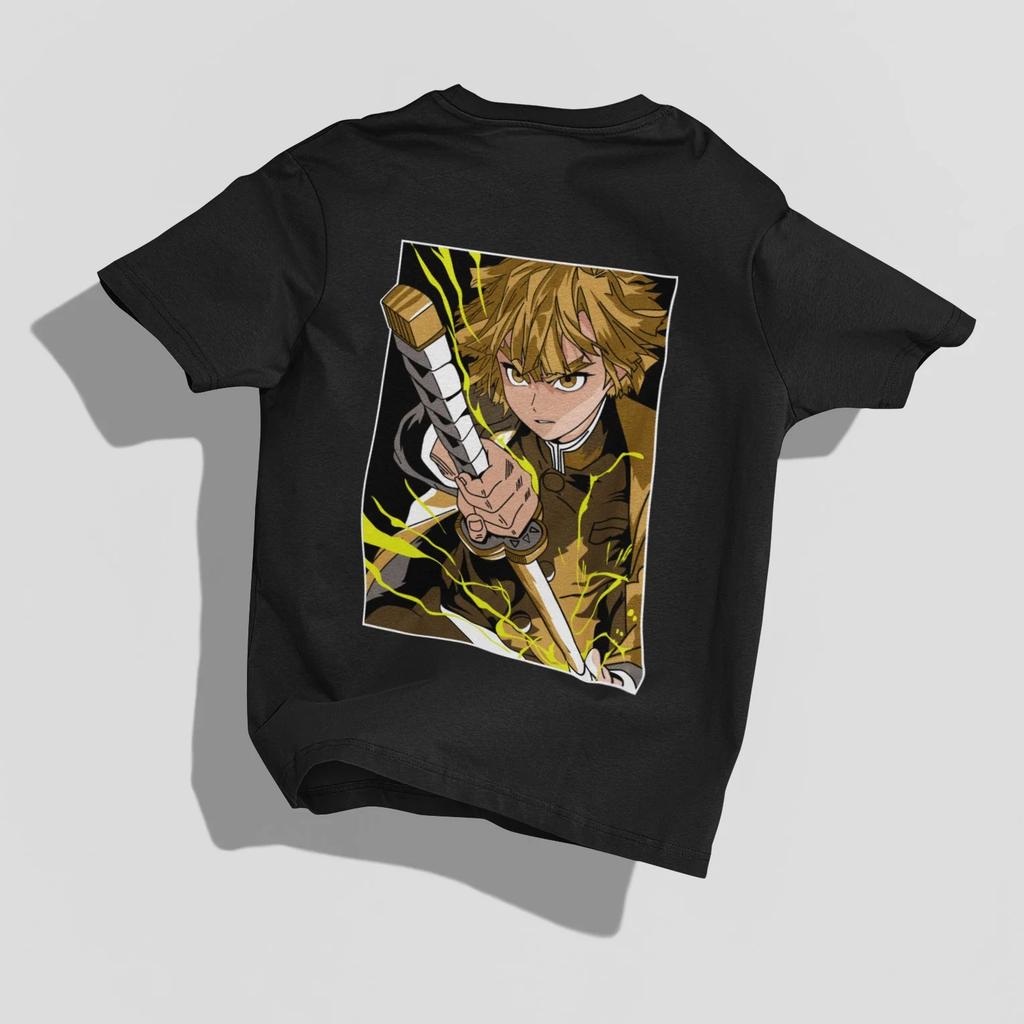 Anime Demon Slayer Character Graphic TShirt 100Cotton Oversized unisex Shirt Unisex Short Sleeve ONeck New Y2k Selling Popular