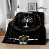 L-Lord of the Rings printed blanket Warm Flannel Blankets Soft and Comfortable Home Travel Blanket bed linings Birthday Gift