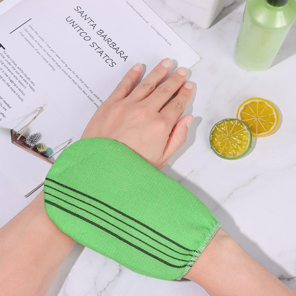 Extreme Comfort Massage Viscose Fiber Bath Glove Body Rub Exfoliating Towel Shower Scrubber