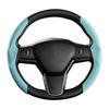 Car Steering Wheel Cover for Tesla New Model Y Juniper 2025 for Model Y/3 Booster Suede Cover Anti-skid Steer-Wheel Protector