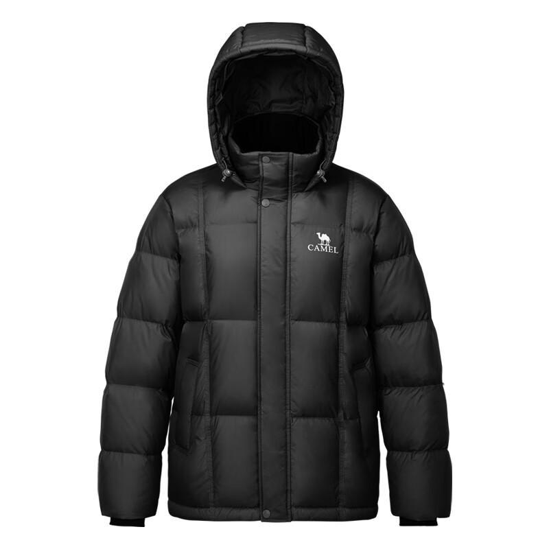 Camel Volcano 656 Unisex Hooded Puffer Down Jacket