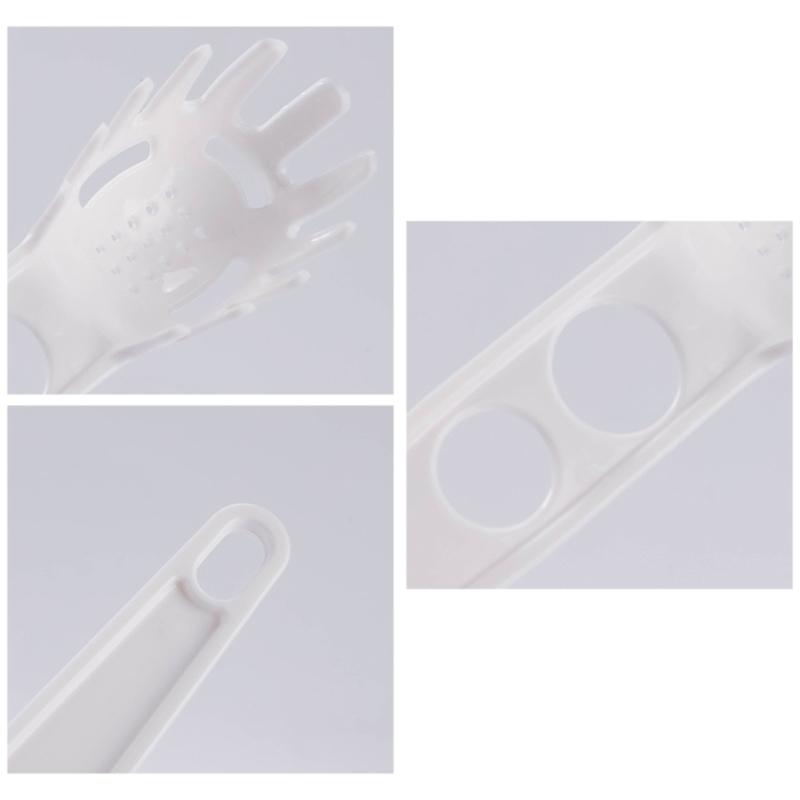 Noodle Spaghetti-Ladle Slot Spoon Food Grade Plastic Colander Kitchen Gadget Gift for Cooking Lover Easy Use Clean Tool