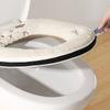 Toilet Cushion Cover Cartoon Toilet Seat Cover Warm Detachable Toilet Seat Cushion Thickened Washable Toilet Gasket Bathroom