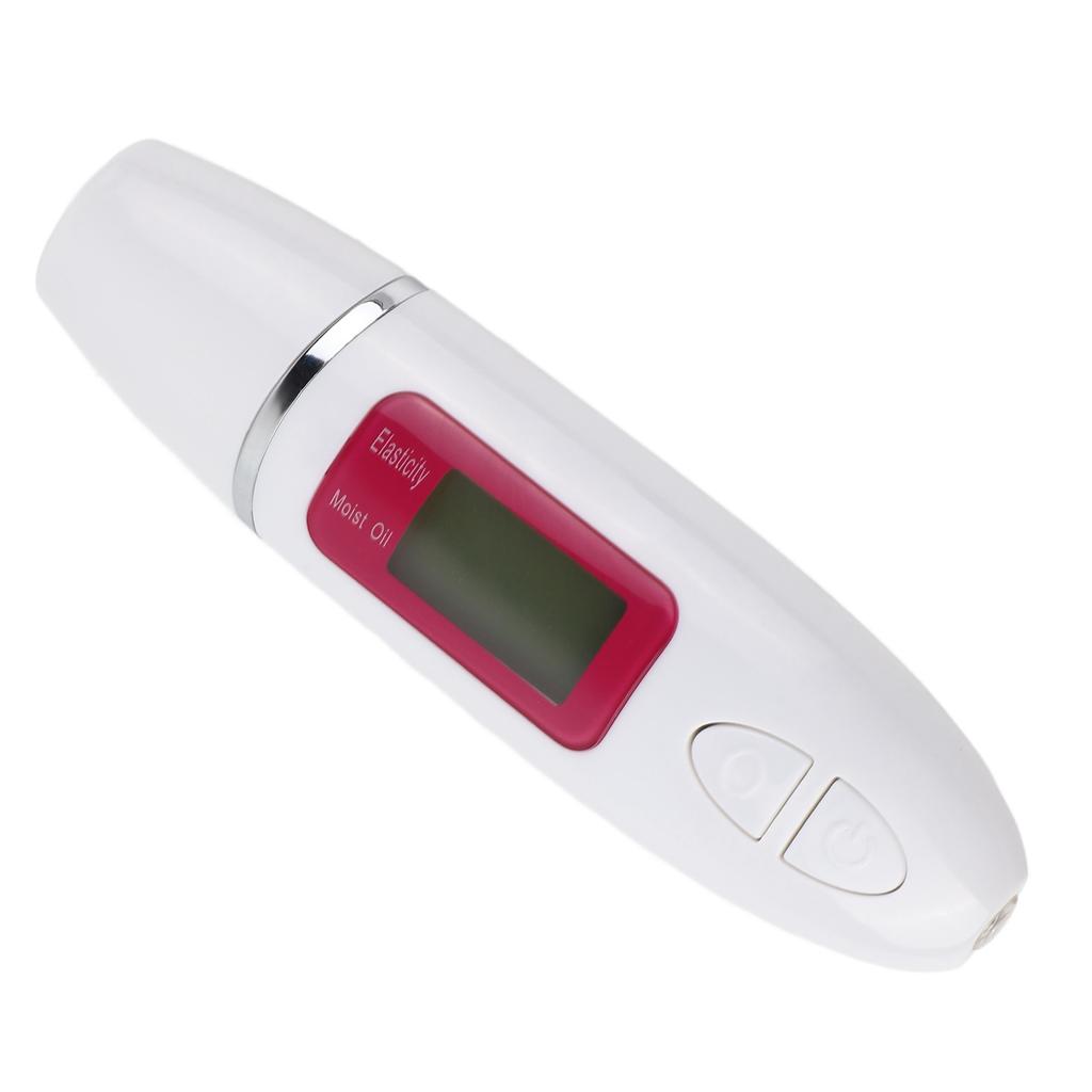 2 Colors Digital LCD Display Precision Skin Sensor Tester Facial Hydration Water Oil Analyzer