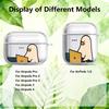 Cute Duck Clear Earphone Cases Cover Case For Airpods 1 Pro2 4 Pro 2 Pro3 3