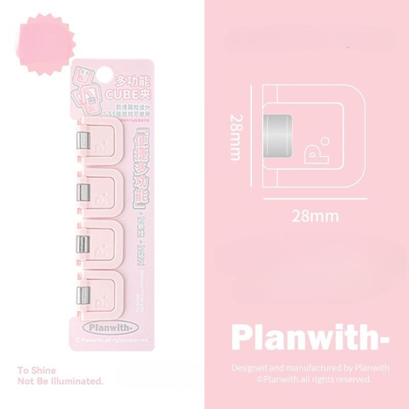 Multifunctional Mini Clip Jelly Color File Holder Note Organizer Adorable Desk Accessory for Papers Exam Sheets Cute Stationery