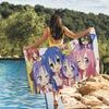 Lucky Star Anime kawaii cartoon Towel Quick Drying Beach Towels Are Suitable For Swimming Pools Camping Yoga And The Gym