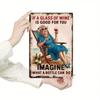 Vintage Metal Tin Sign Wall Art Retro Poster Decor