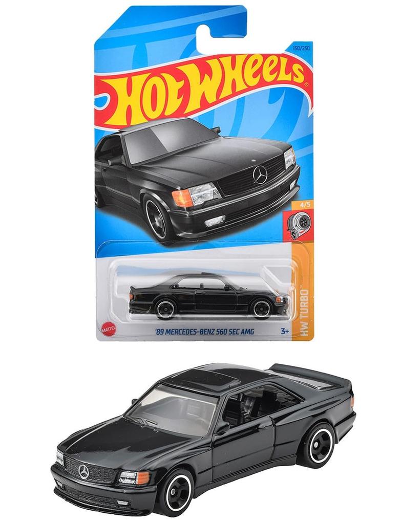 Hot Wheels Basic Car 560 SEC AMG 3 and HNK15 '89 Mercedes-Benz [Ages Up]