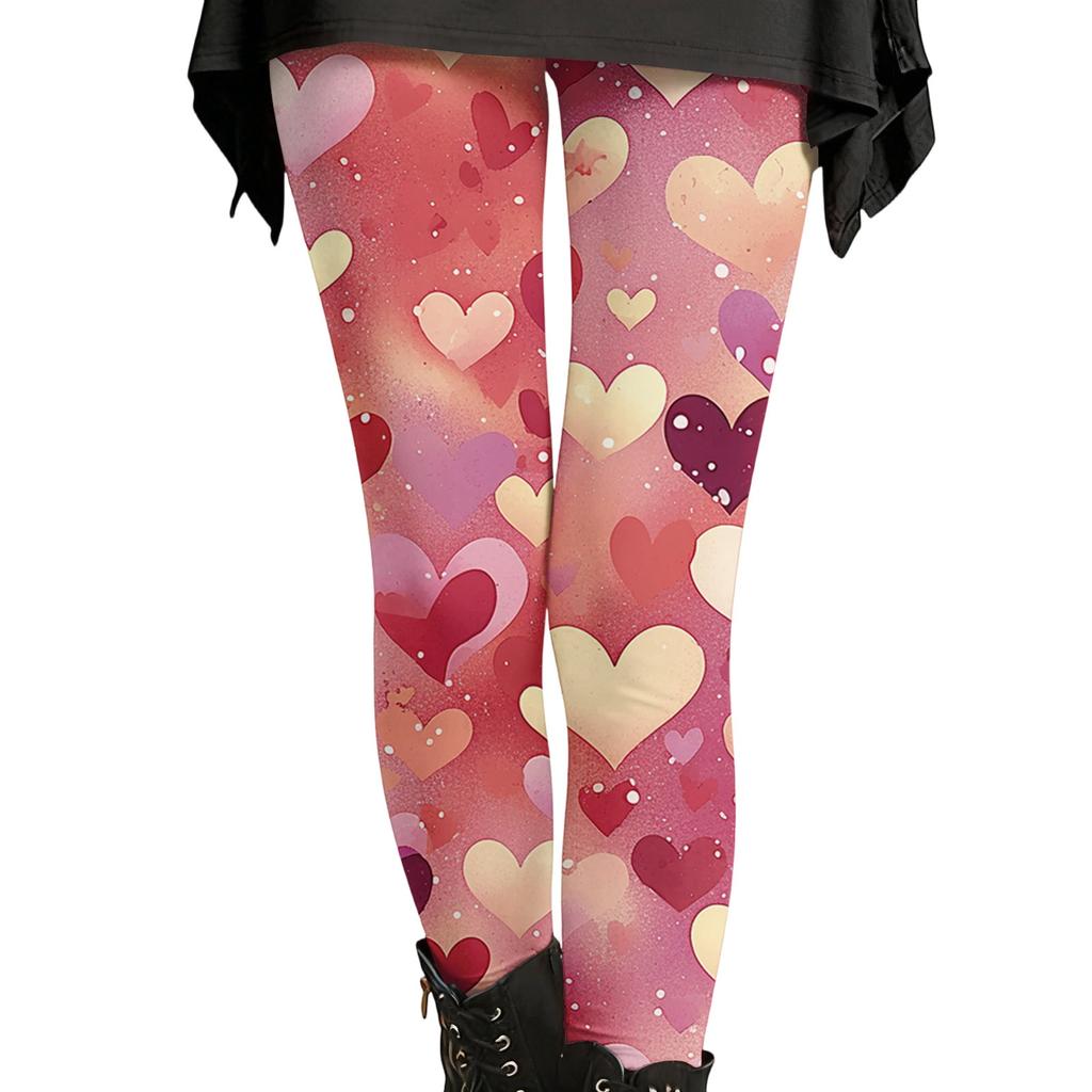 Leggings for Women High Waisted Printed Soft Stretchy Workout Yoga Pants Gifts