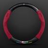 Carbon Fiber Car Steering Wheel Non-Slip Cover Accessory For BMW M Sport F06 F10 F15 F16 F20 F21 F25 F30 F32 GT F80 F82 X1 X3 X5 HC0