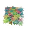 Luminous Star Wall and Window Stickers - Fluorescent 5-Point Stars with 3D Fridge Magnets