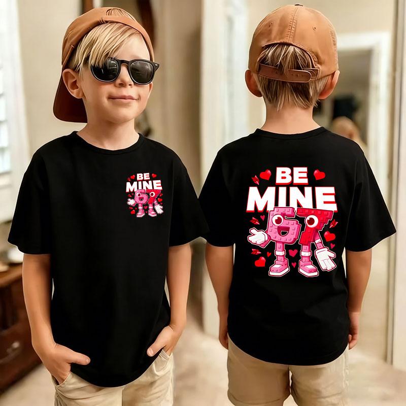 Cute Funny Six Seven Italian Brainrot 67 Number Graphic Print TShirt BoyGirl Summer Short Sleeved Kids Comfortable Tshirt Top