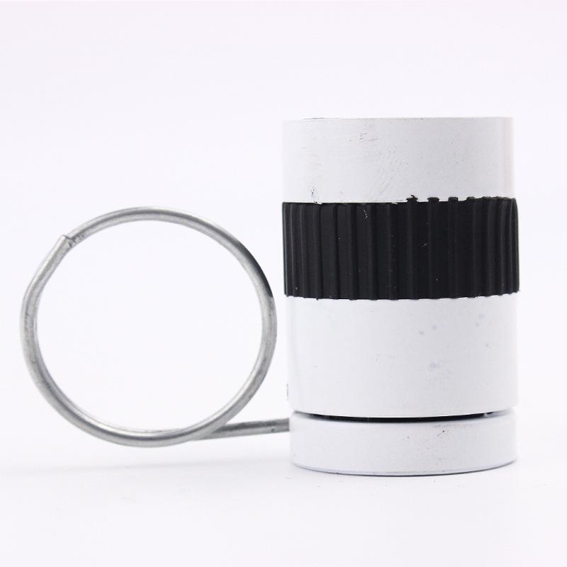 Mini telescop monocular miniatural de buzunar, telescop cu cataramă pentru degete pentru studenți, vânătoare și turism, , 2,5x17,5 mm
