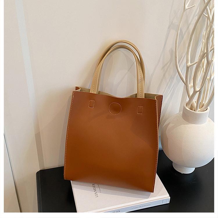 Street Style Ladies Tote Bag With Pu Material And Magnetic Closure For Daily Use