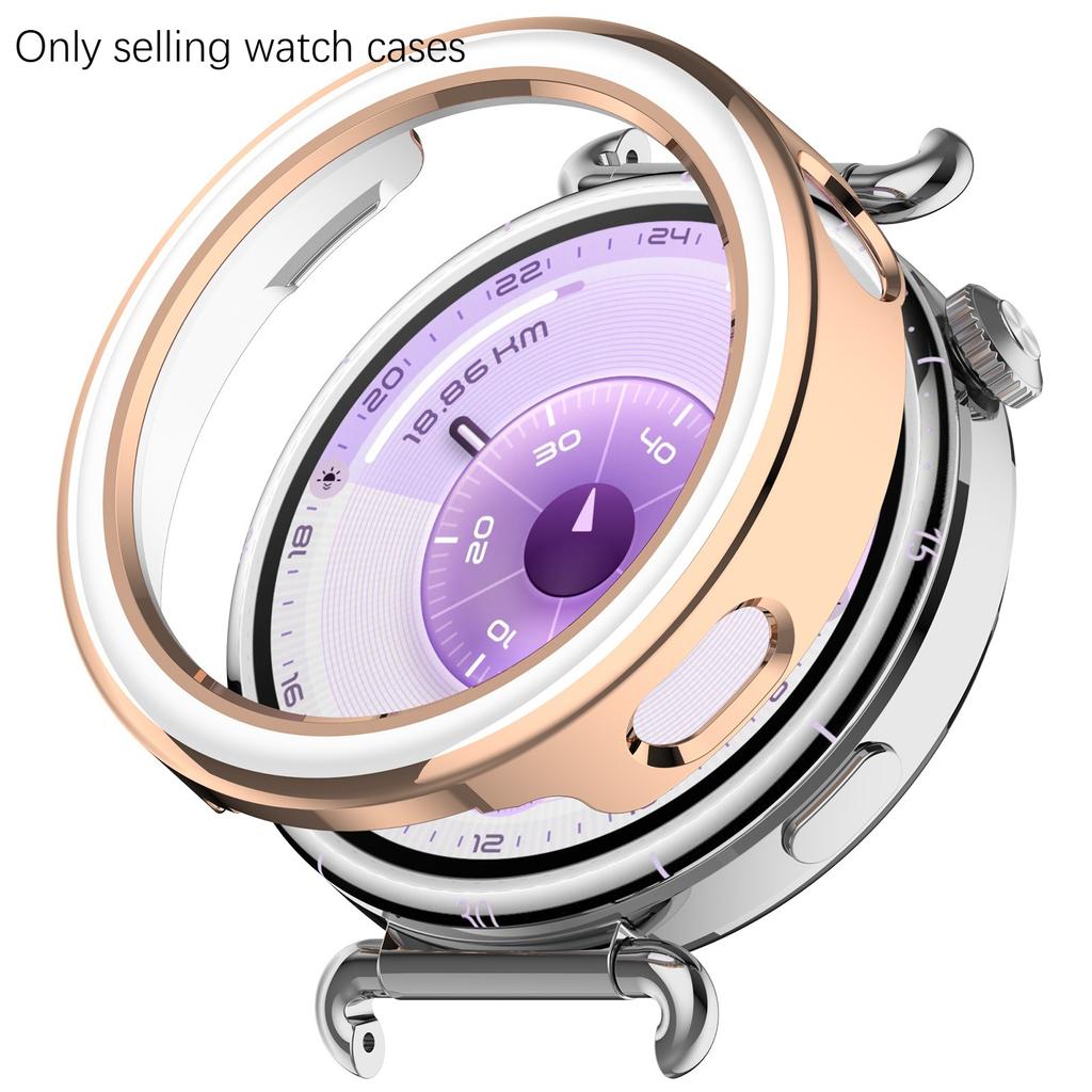 Protective Cover Case For Huawei Watch GT6 41mm/GT5 41mm SmartWatch Hard PC Frame Coverage Cases Shell Accessories