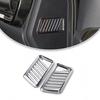 Chrome Center Console Air Vent Outlet Decor Cover Trim Bezel For Ford F150 +