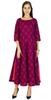 Amoghah Women Anarkali Floral Pattern Kurta Cotton Kurti Indian Flaired