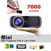 New Mini WIFI 7000 Lumens 1080P HD 3D LED Portable Projector Theater Home Cinema