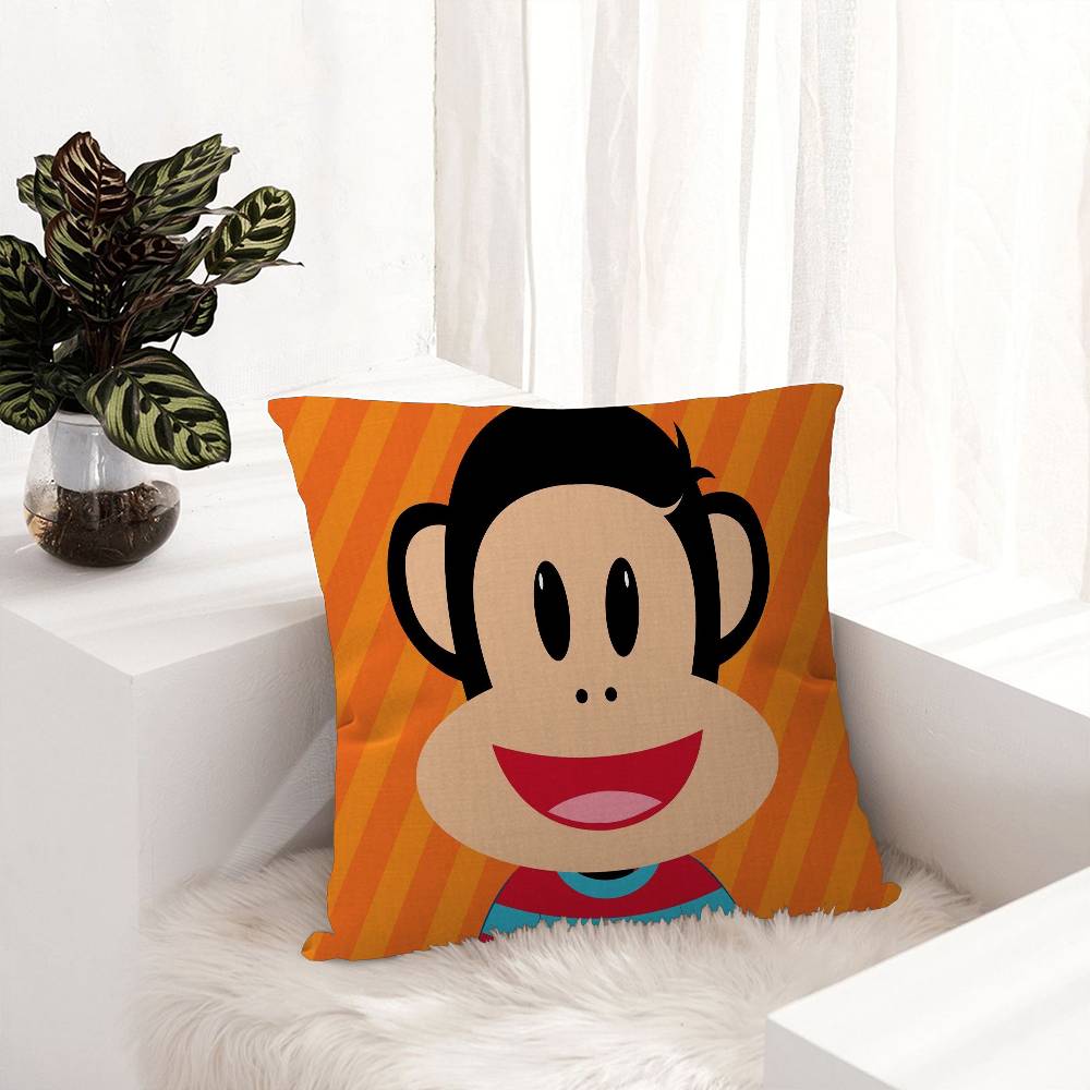 M-Monkey P-Pauls-F-Franks Pillow Anime Pillow Sofa Bed Head Pillow Cover Cushion Cover 45x45 cm Fashion 30x30 cm
