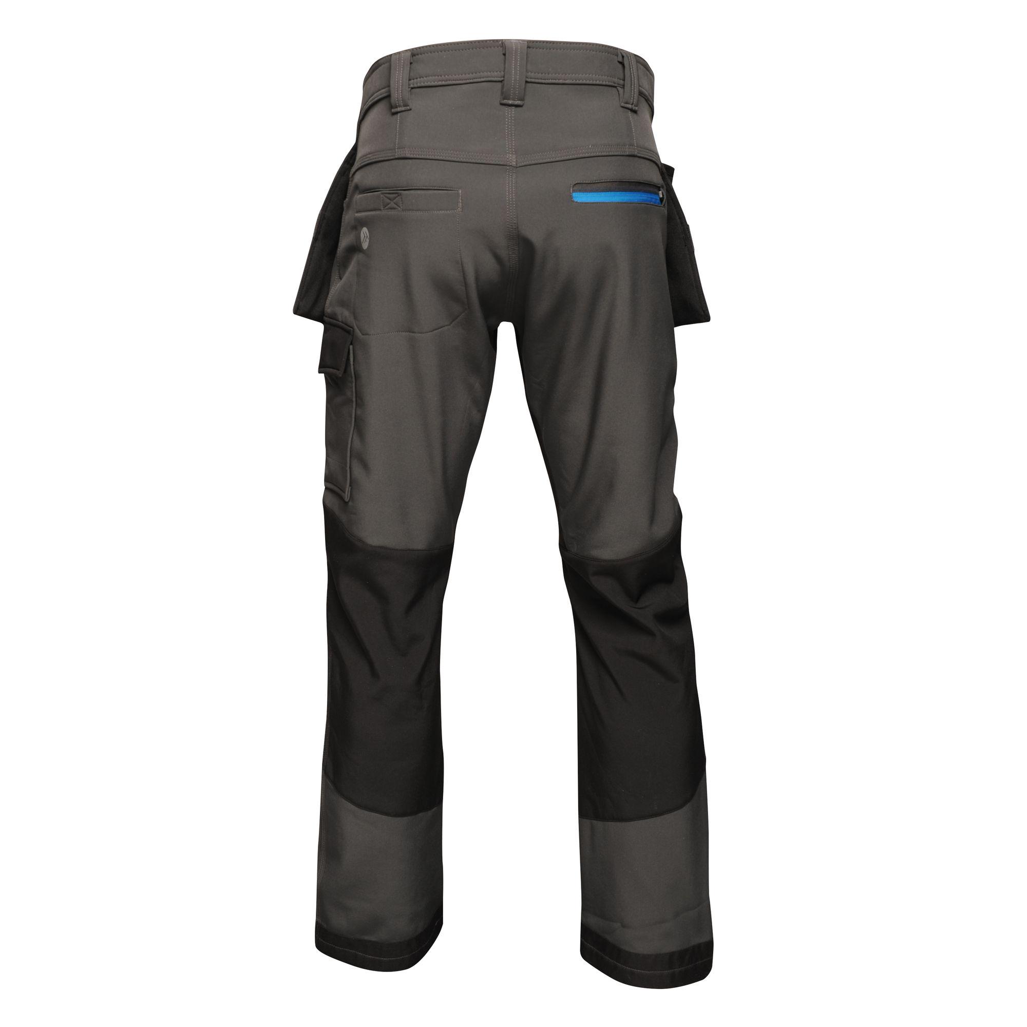 Regatta Professional Men's Grey Softshell Trousers In | : 34R - Image 5
