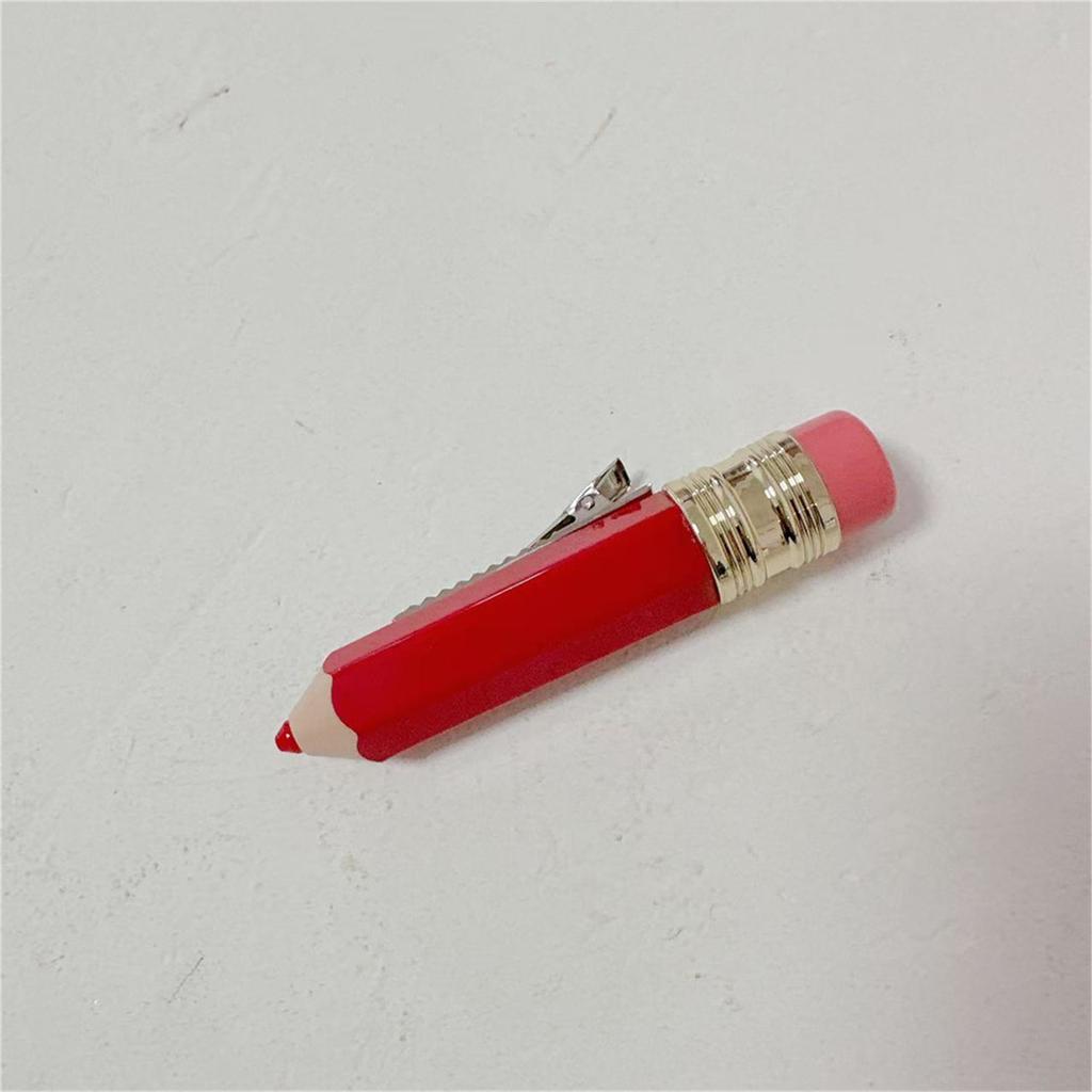 Creative Pencil Shape Hair Clip For Kids Adult Fun And Unique Hairstyle Safe and Nonslip Hair Barrette For Women