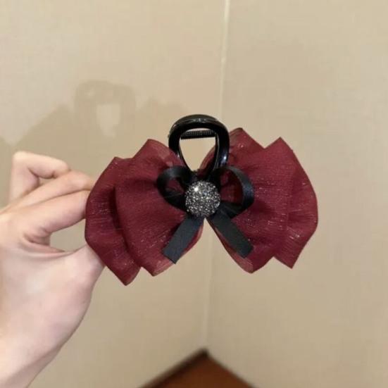 Women Hair Clip Faux Feather Decor Anti-slip Teeth Back Head Hair Claw Cartoon Styles Shark Hair Clip Hair Accessories