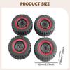 4 Pieces 3.23'' RC Car Wheel Tires Replacement Supply Modification Accessory Spare Parts for