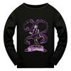 5582 Mädchen Lily Lovebraids Print Lässiges Langarm-T-Shirt