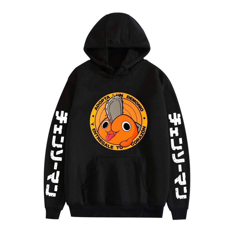 

Pochita Chainsaw Man Hoodies Men Fashion Long Sleeve Sweatshirts Women Casual Harajuku Streetwear Pullovers Sudaderas Top XL