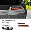 Dynamic Sequential LED Rear Bumper Fog Lamp Turn Signal Smoke Red Lens Auto Accessories For Toyota RAV4 2026 2027 2028 2Pcs