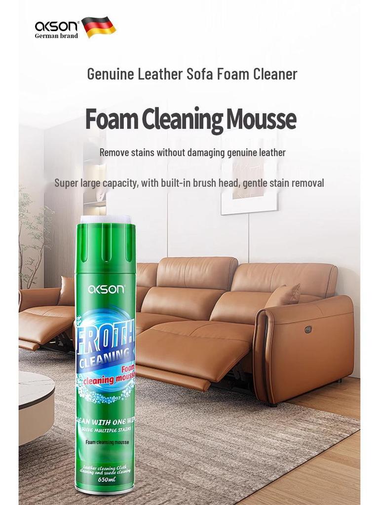 Leather Sofa Cleaner & Conditioner: Stain Remover & Maintenance Oil for Genuine Leather